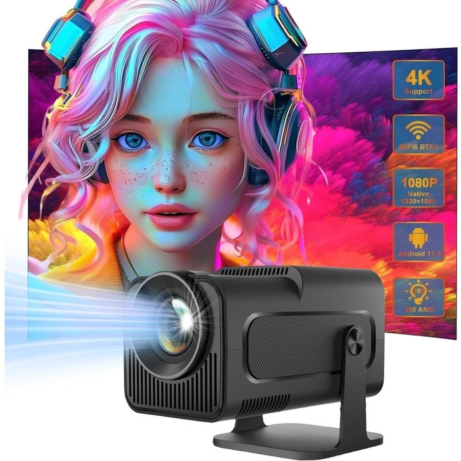 HY320 4k mini Android Projector Profesional Projector